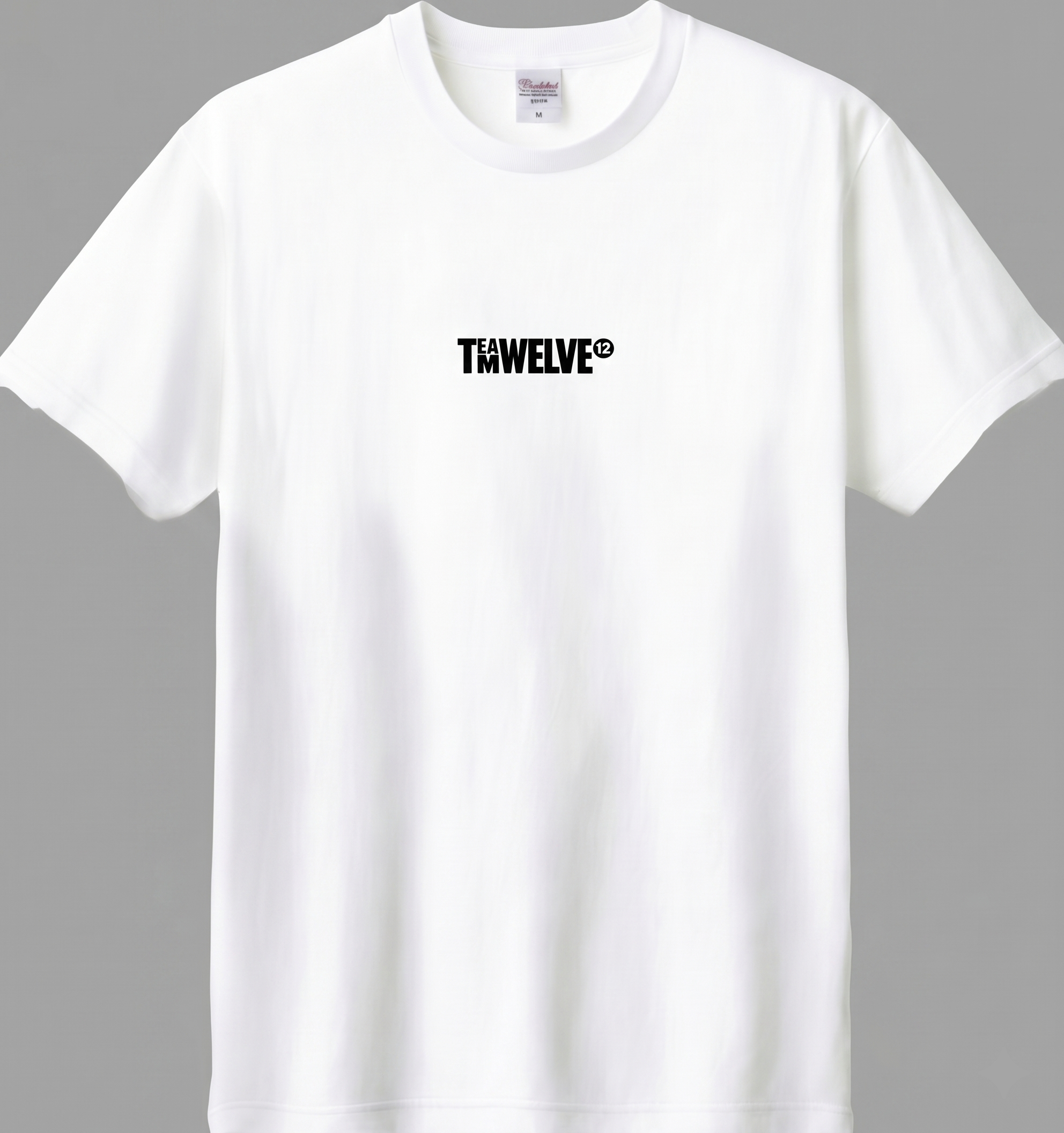 [TEAM TWELVE] 오버핏 라운드티셔츠